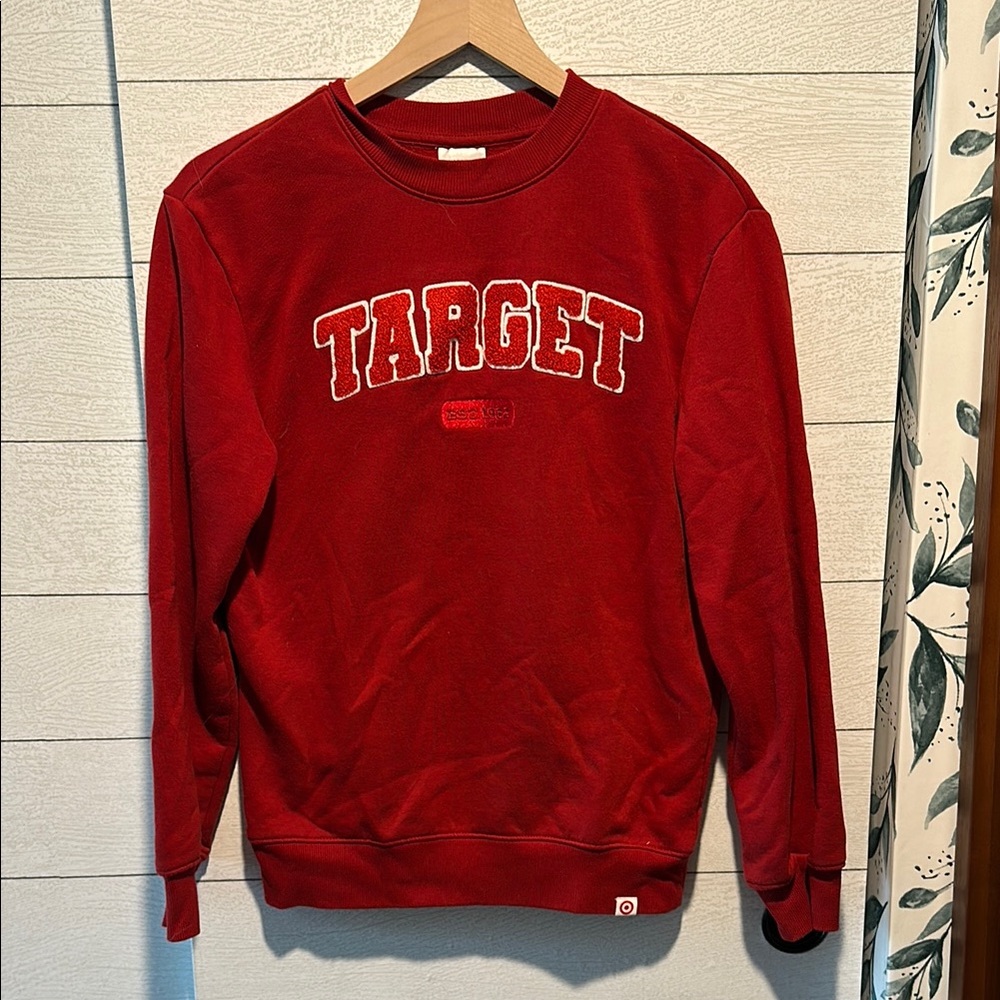 Target Red Crewneck Sweater
